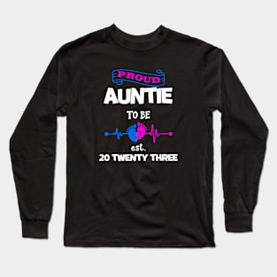 Promoted to Auntie Long Sleeve T-Shirt